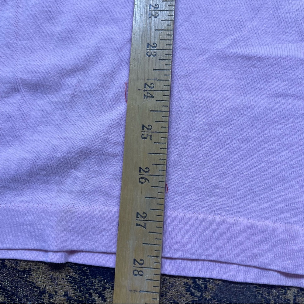 Vtg 80s Dicks Last Resort Born To Hang Funny Pink Shirt Mens Size XL San Antonio - Picture 4 of 5